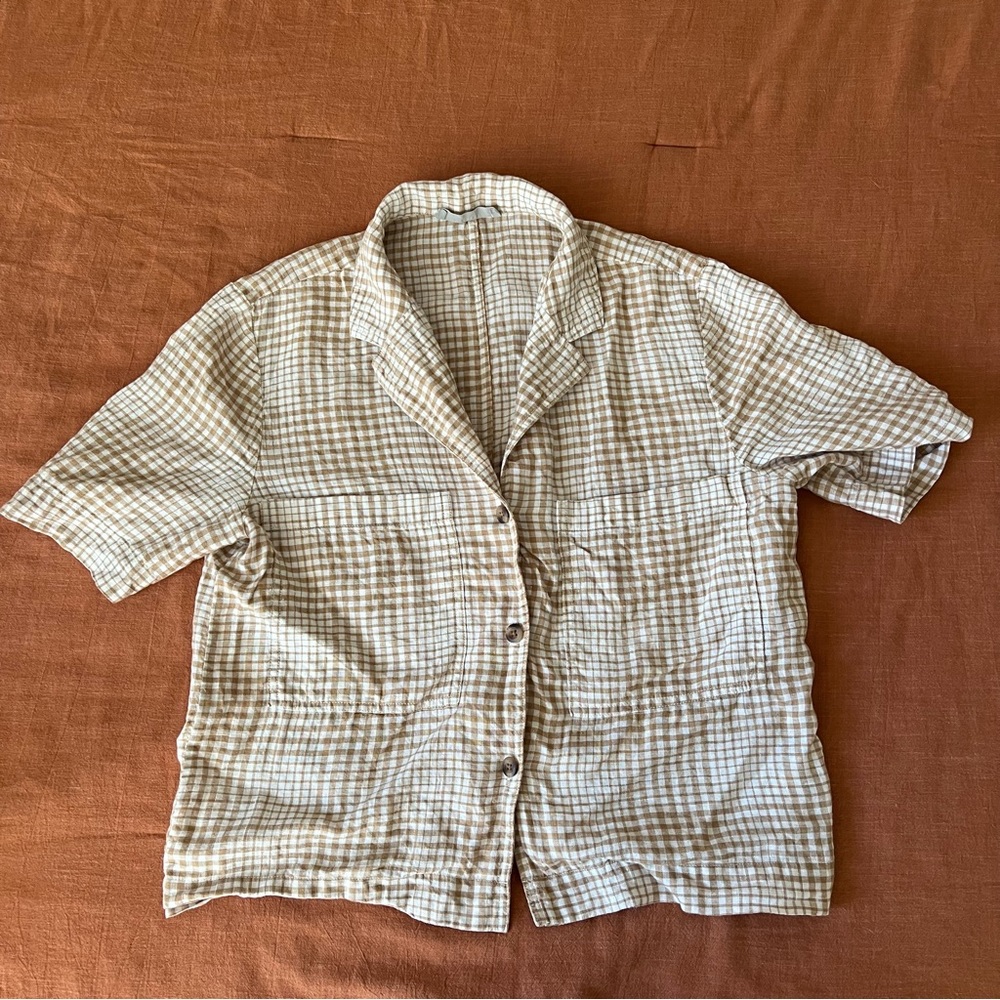 Everlane The Linen Worker Shirt